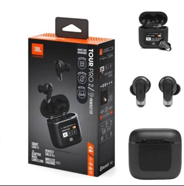 JBL Tour Pro 2 – écouteur pas cher à Libreville avec écran tactile