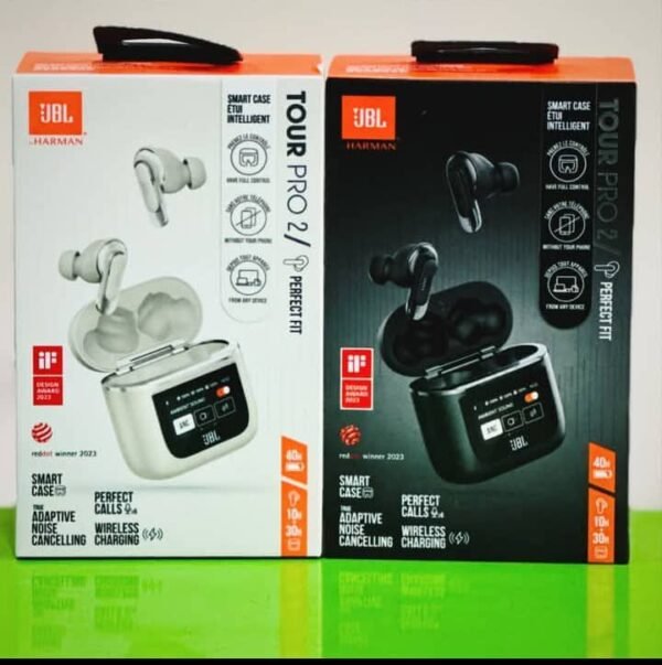 JBL Tour Pro 2 – écouteur pas cher à Libreville avec écran tactile