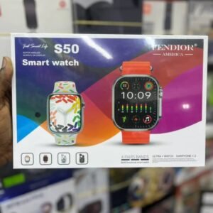 Montre S50 – montre connectée à Libreville avec appels Bluetooth et suivi santé