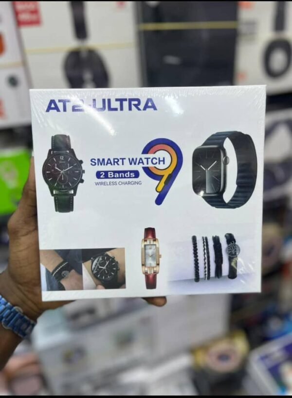 Montre AT2 Ultra – montre connectée à Libreville au style Apple Watch