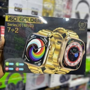 Montre i60 Golden – montre connectée à Libreville dorée et élégante