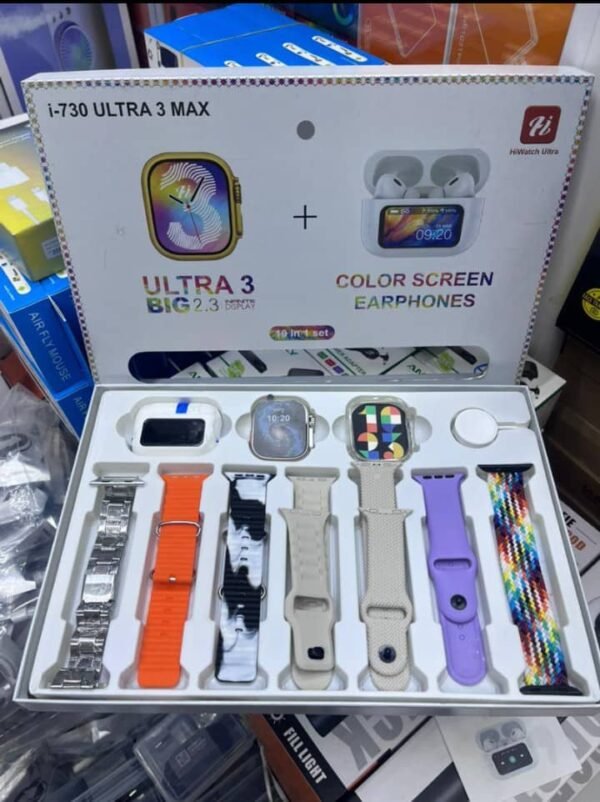 Montre Ultra 3 Big – montre connectée à Libreville avec grand écran tactile