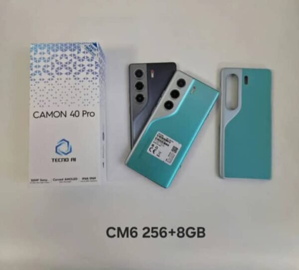 Tecno Camon 40 – téléphone pas cher à Libreville avec caméra performante