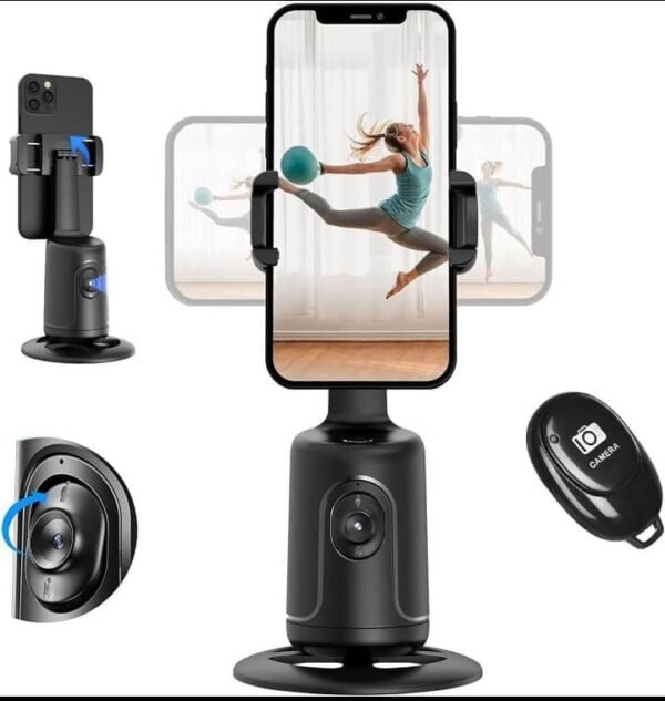 Stabilisateur téléphone pas cher à Libreville – 360° avec suivi automatique