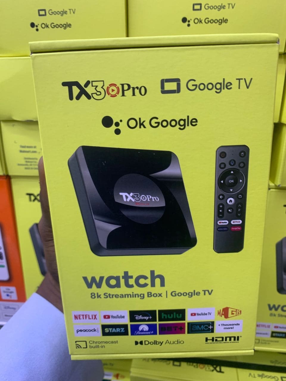 Boxe tv Google à libreville
